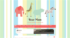 Desktop Screenshot of bearmum.com